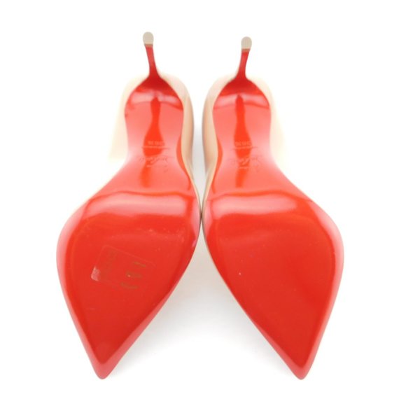 New CHRISTIAN LOUBOUTIN Blush Nude Heel Pumps 36.5 - Picture 8 of 11